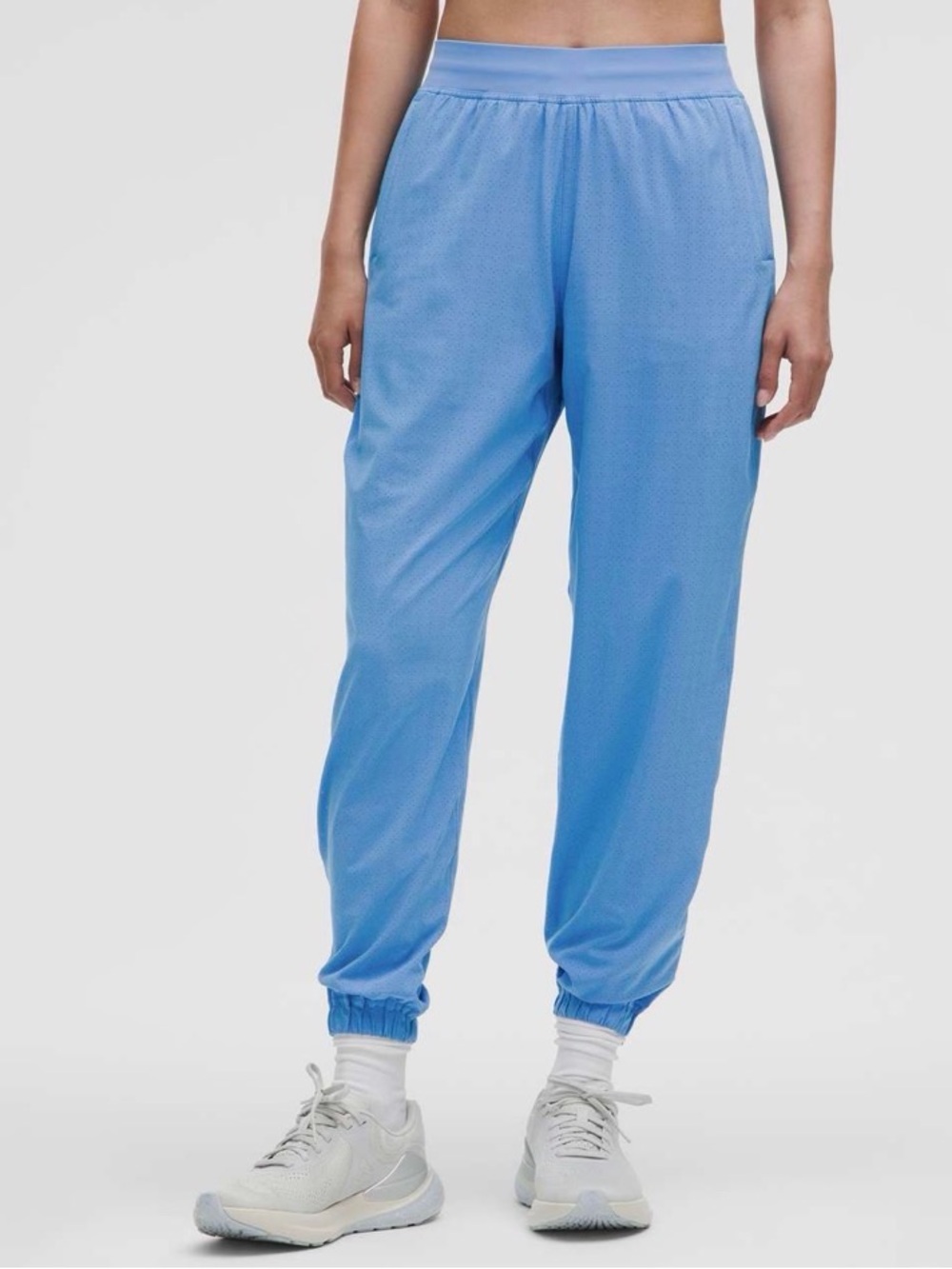 Lululemon Adapted State Perforated High-Rise Jogger color Pool Party
Size 4